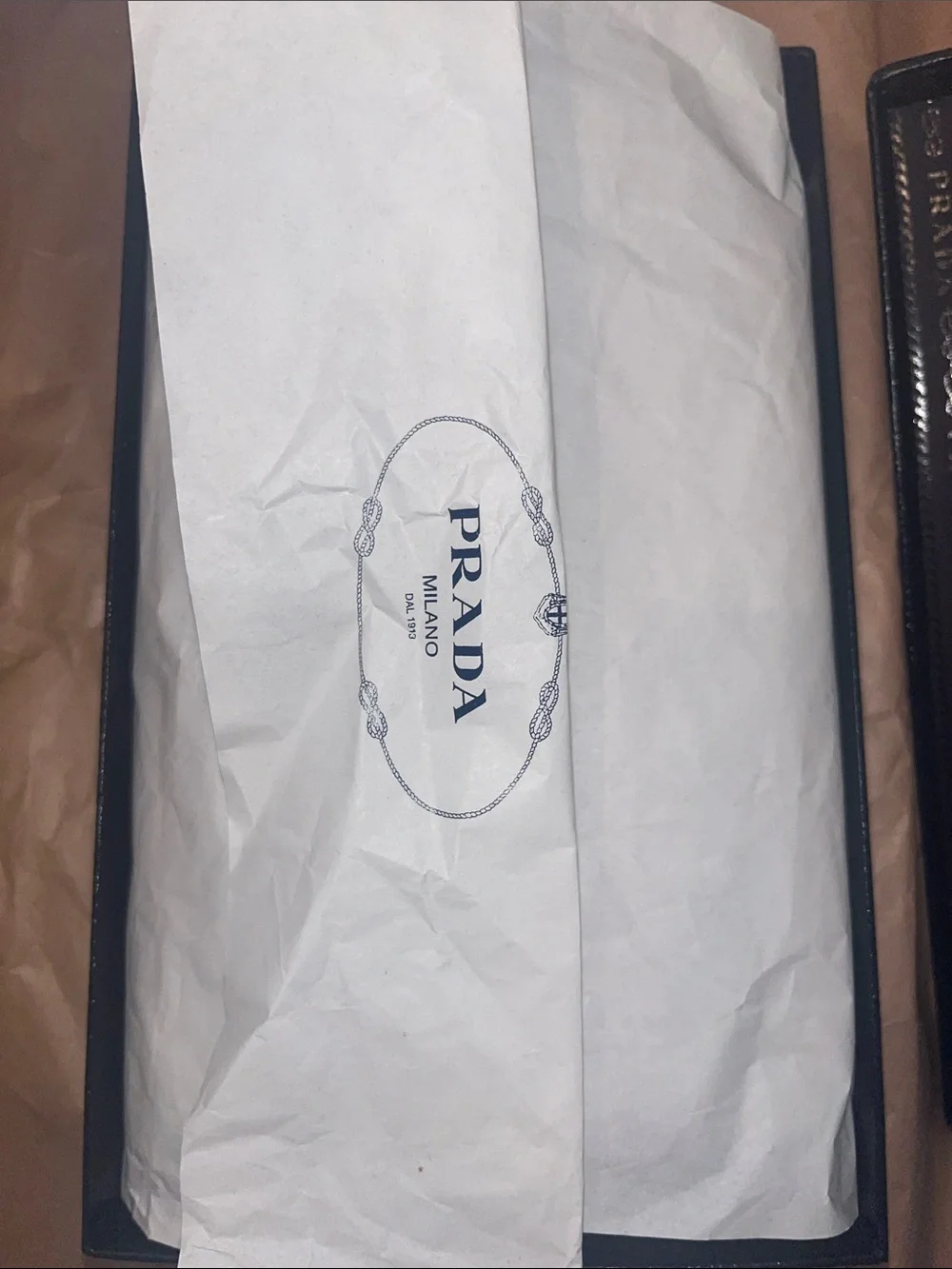 Prada Peony Saffiano Leather Wallet on Chain- No Longer Available
